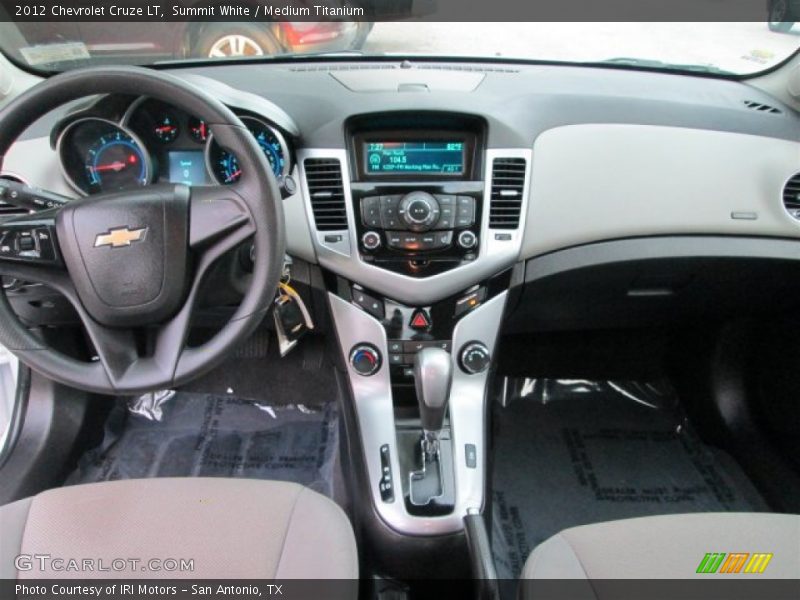 Summit White / Medium Titanium 2012 Chevrolet Cruze LT