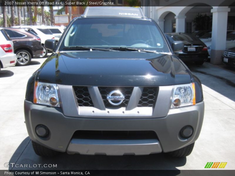 Super Black / Steel/Graphite 2007 Nissan Xterra Off Road 4x4
