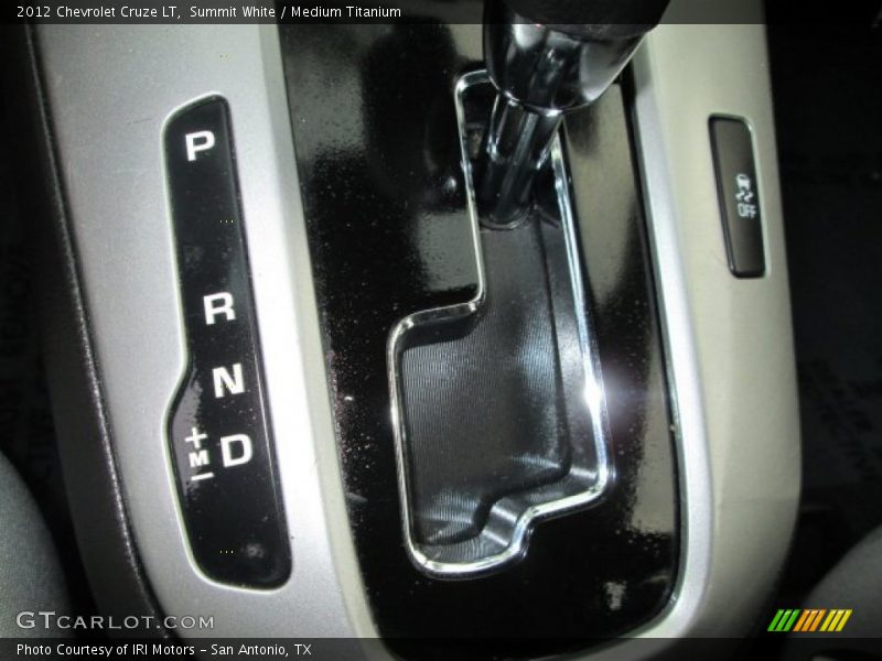 Summit White / Medium Titanium 2012 Chevrolet Cruze LT