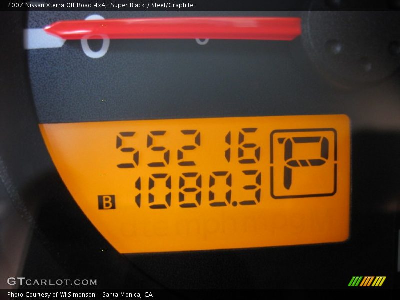 Super Black / Steel/Graphite 2007 Nissan Xterra Off Road 4x4
