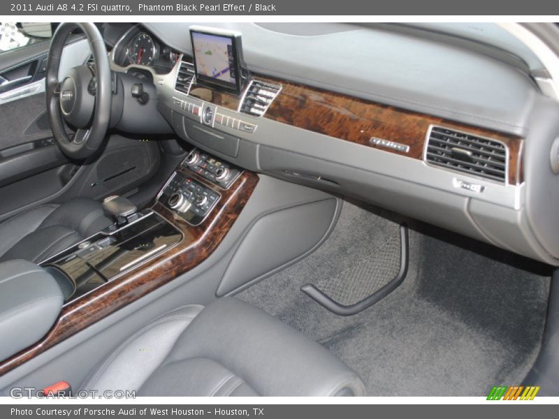 Phantom Black Pearl Effect / Black 2011 Audi A8 4.2 FSI quattro