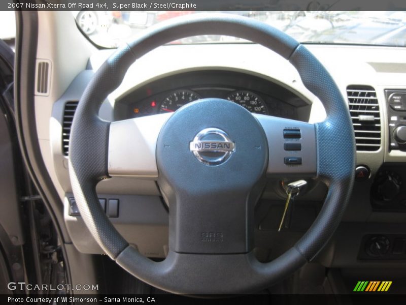 Super Black / Steel/Graphite 2007 Nissan Xterra Off Road 4x4