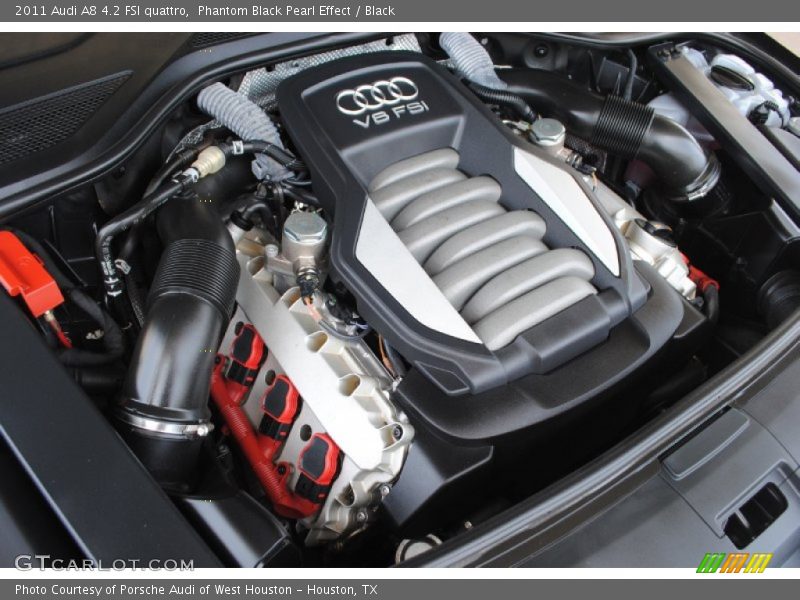 Phantom Black Pearl Effect / Black 2011 Audi A8 4.2 FSI quattro