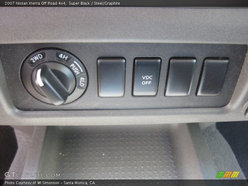 Super Black / Steel/Graphite 2007 Nissan Xterra Off Road 4x4