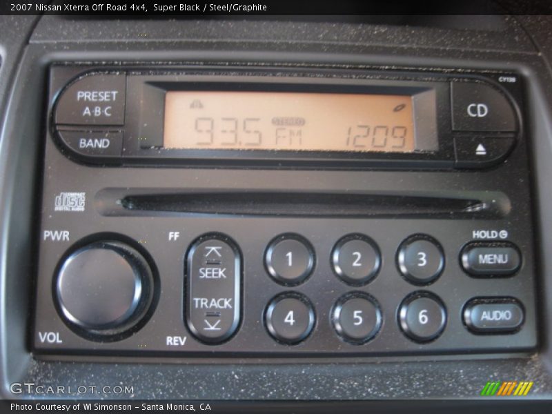 Super Black / Steel/Graphite 2007 Nissan Xterra Off Road 4x4