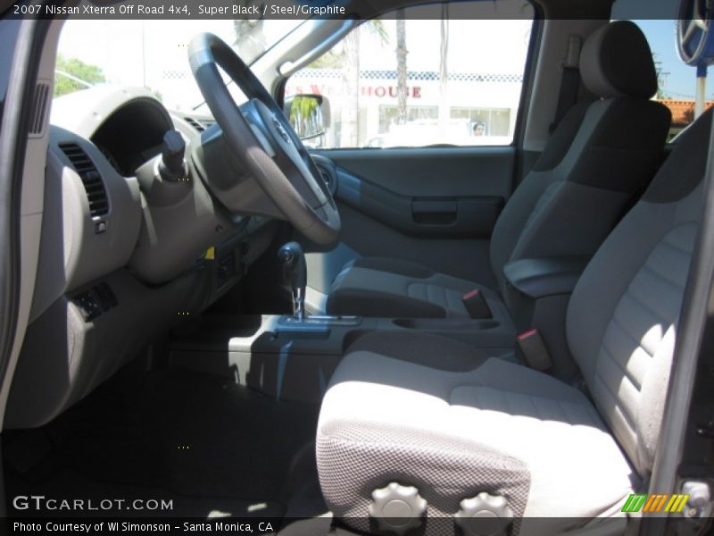 Super Black / Steel/Graphite 2007 Nissan Xterra Off Road 4x4