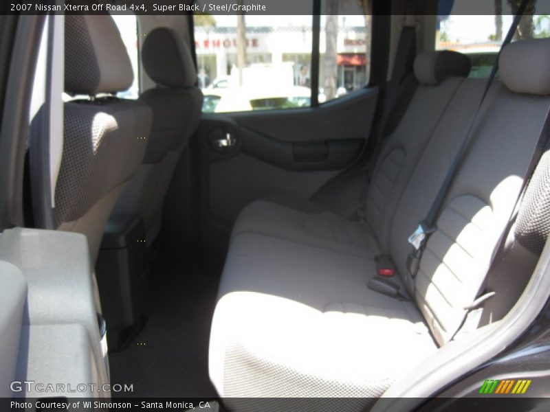 Super Black / Steel/Graphite 2007 Nissan Xterra Off Road 4x4