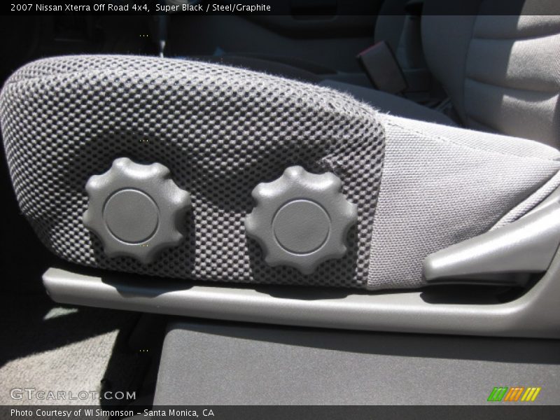 Super Black / Steel/Graphite 2007 Nissan Xterra Off Road 4x4