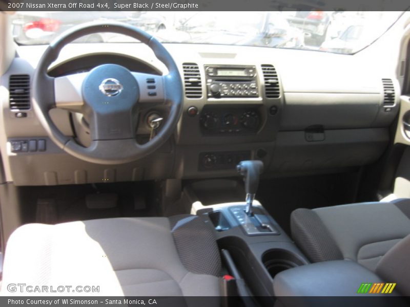 Super Black / Steel/Graphite 2007 Nissan Xterra Off Road 4x4