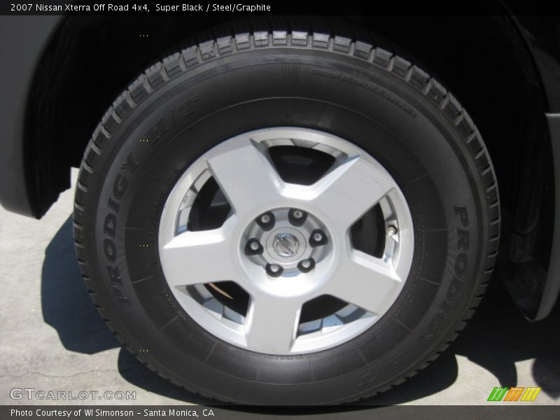 Super Black / Steel/Graphite 2007 Nissan Xterra Off Road 4x4
