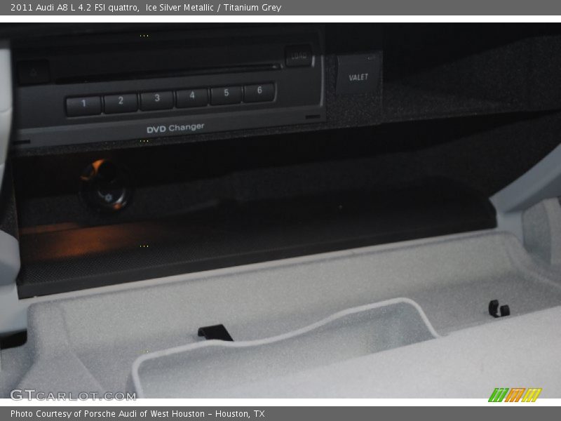 Ice Silver Metallic / Titanium Grey 2011 Audi A8 L 4.2 FSI quattro