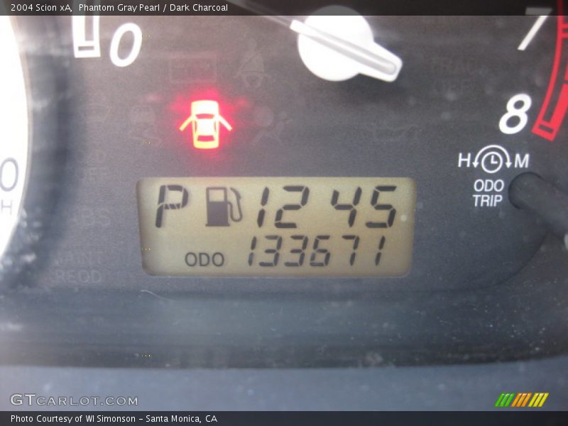 Phantom Gray Pearl / Dark Charcoal 2004 Scion xA