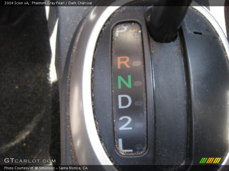 Phantom Gray Pearl / Dark Charcoal 2004 Scion xA