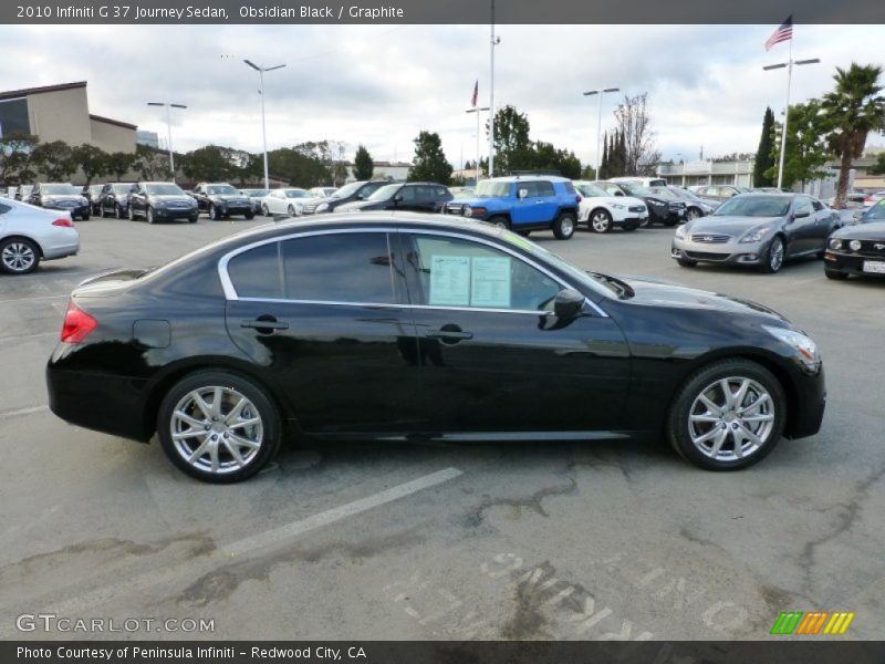 Obsidian Black / Graphite 2010 Infiniti G 37 Journey Sedan