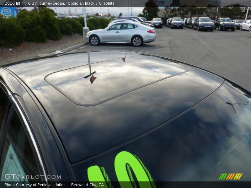 Obsidian Black / Graphite 2010 Infiniti G 37 Journey Sedan
