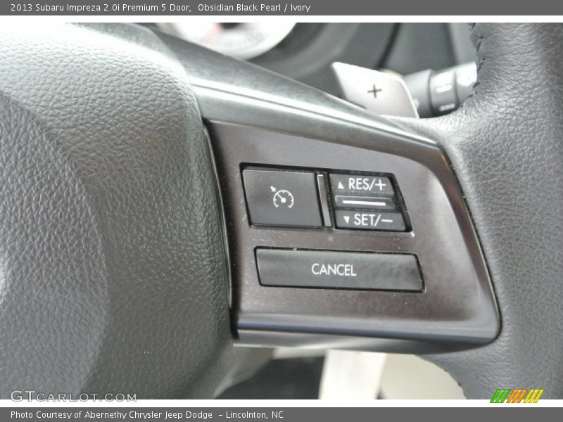 Obsidian Black Pearl / Ivory 2013 Subaru Impreza 2.0i Premium 5 Door