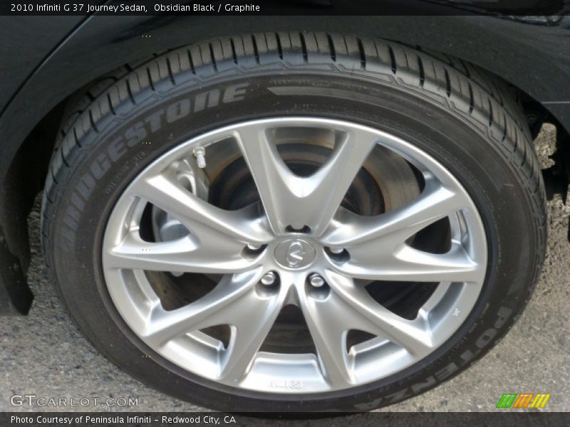 Obsidian Black / Graphite 2010 Infiniti G 37 Journey Sedan