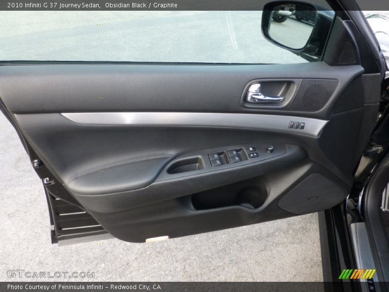 Obsidian Black / Graphite 2010 Infiniti G 37 Journey Sedan