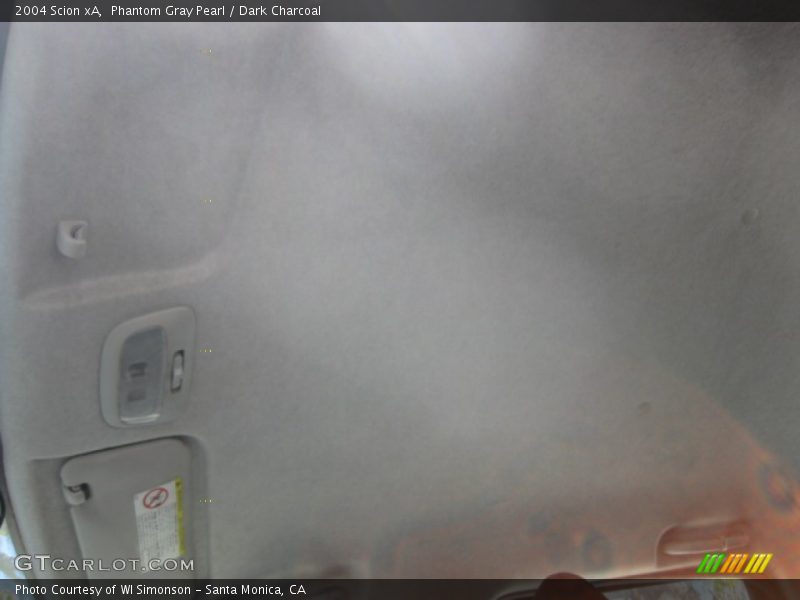 Phantom Gray Pearl / Dark Charcoal 2004 Scion xA