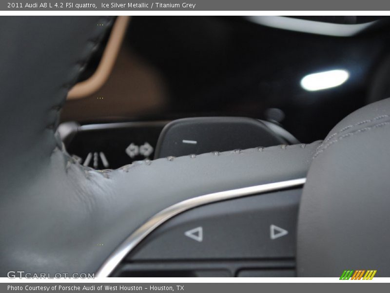 Ice Silver Metallic / Titanium Grey 2011 Audi A8 L 4.2 FSI quattro