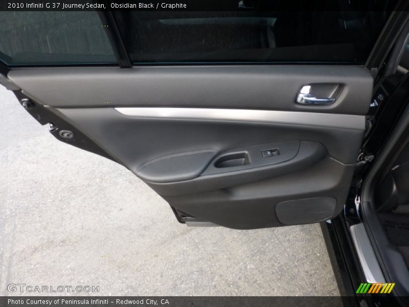 Obsidian Black / Graphite 2010 Infiniti G 37 Journey Sedan