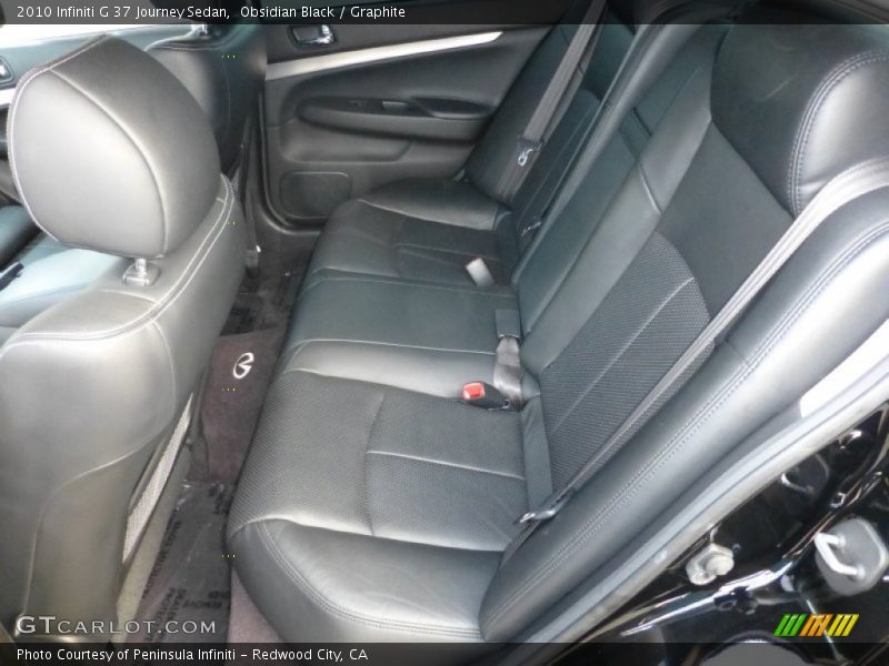 Obsidian Black / Graphite 2010 Infiniti G 37 Journey Sedan