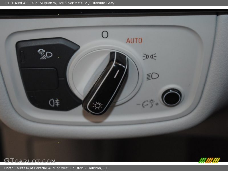 Ice Silver Metallic / Titanium Grey 2011 Audi A8 L 4.2 FSI quattro