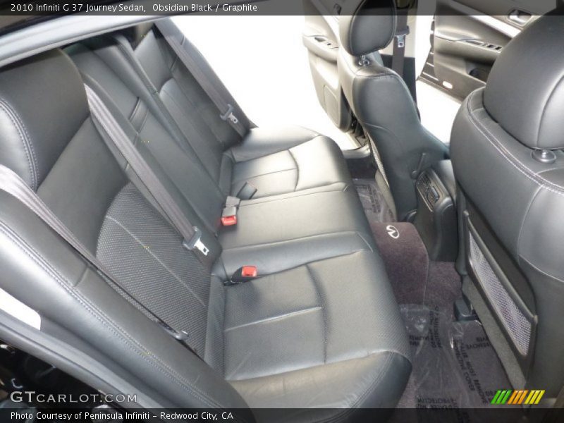 Obsidian Black / Graphite 2010 Infiniti G 37 Journey Sedan