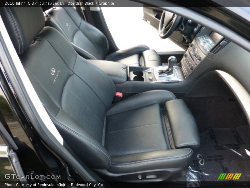 Obsidian Black / Graphite 2010 Infiniti G 37 Journey Sedan