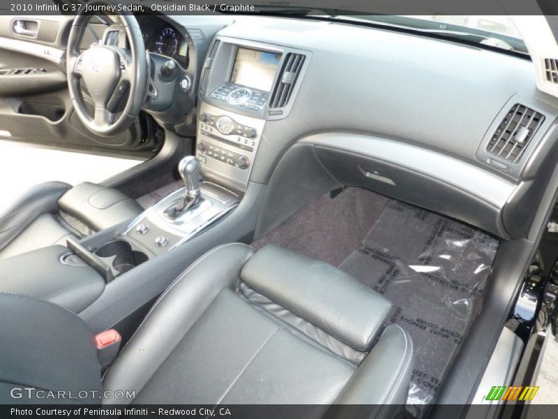Obsidian Black / Graphite 2010 Infiniti G 37 Journey Sedan