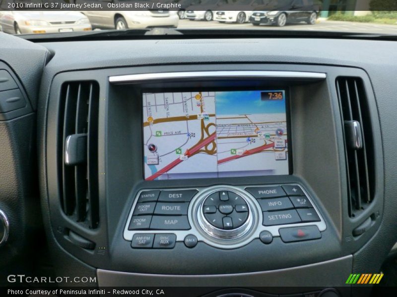 Obsidian Black / Graphite 2010 Infiniti G 37 Journey Sedan