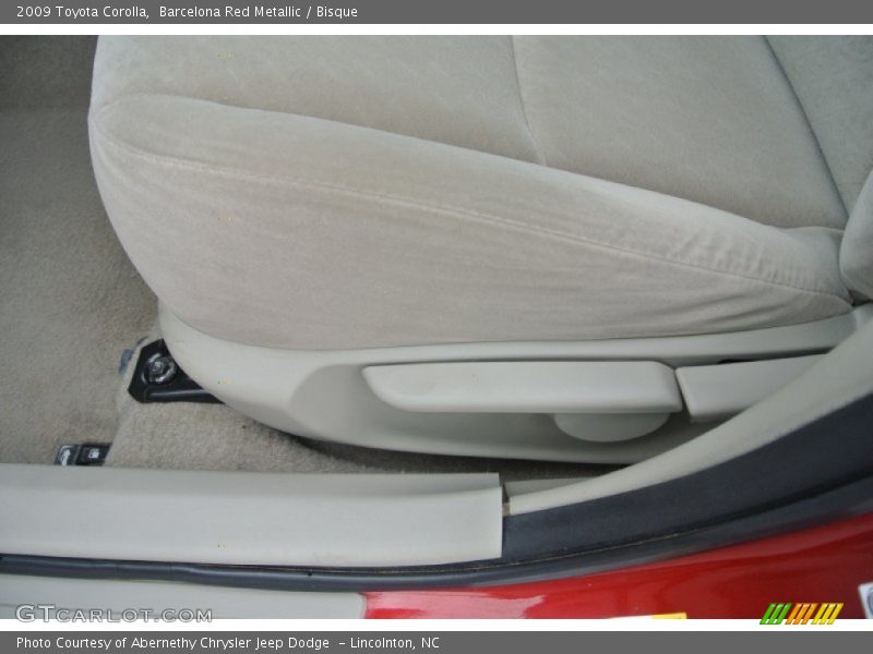 Barcelona Red Metallic / Bisque 2009 Toyota Corolla