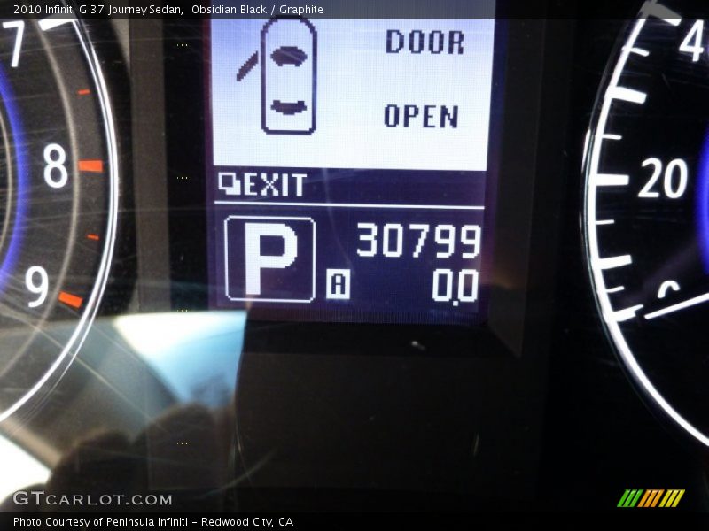 Obsidian Black / Graphite 2010 Infiniti G 37 Journey Sedan