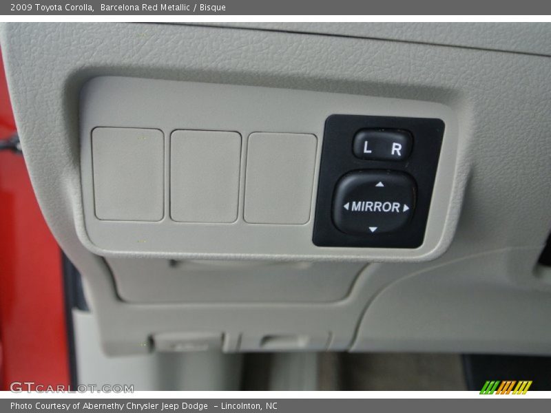 Barcelona Red Metallic / Bisque 2009 Toyota Corolla