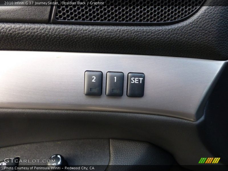 Obsidian Black / Graphite 2010 Infiniti G 37 Journey Sedan