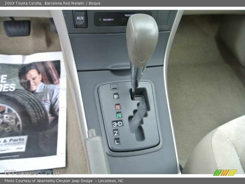 Barcelona Red Metallic / Bisque 2009 Toyota Corolla