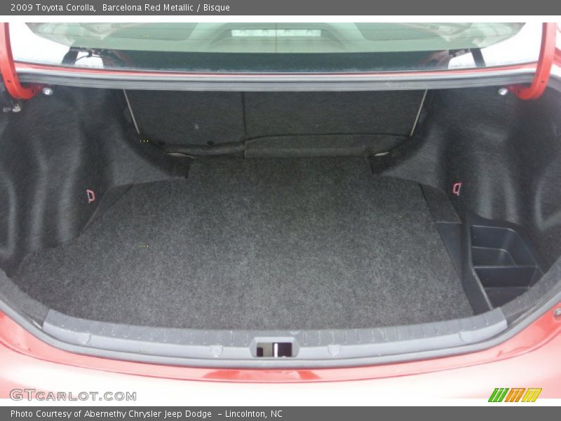 Barcelona Red Metallic / Bisque 2009 Toyota Corolla