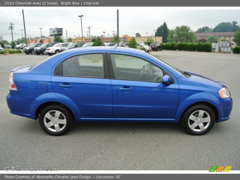 Bright Blue / Charcoal 2010 Chevrolet Aveo LS Sedan