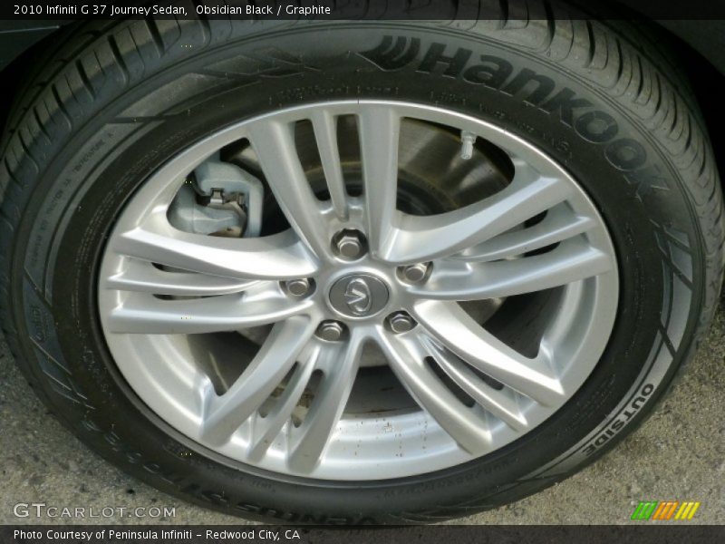 Obsidian Black / Graphite 2010 Infiniti G 37 Journey Sedan
