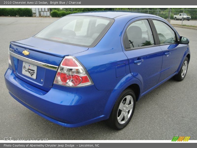 Bright Blue / Charcoal 2010 Chevrolet Aveo LS Sedan