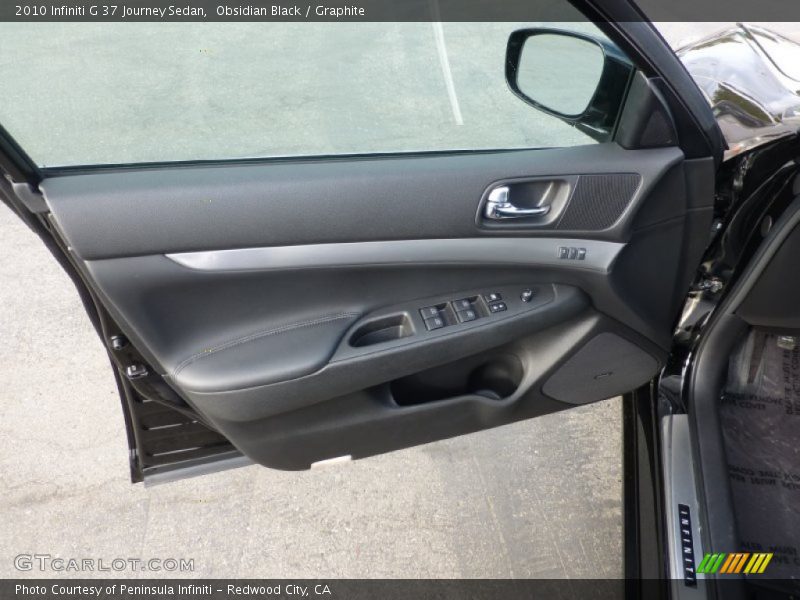 Obsidian Black / Graphite 2010 Infiniti G 37 Journey Sedan