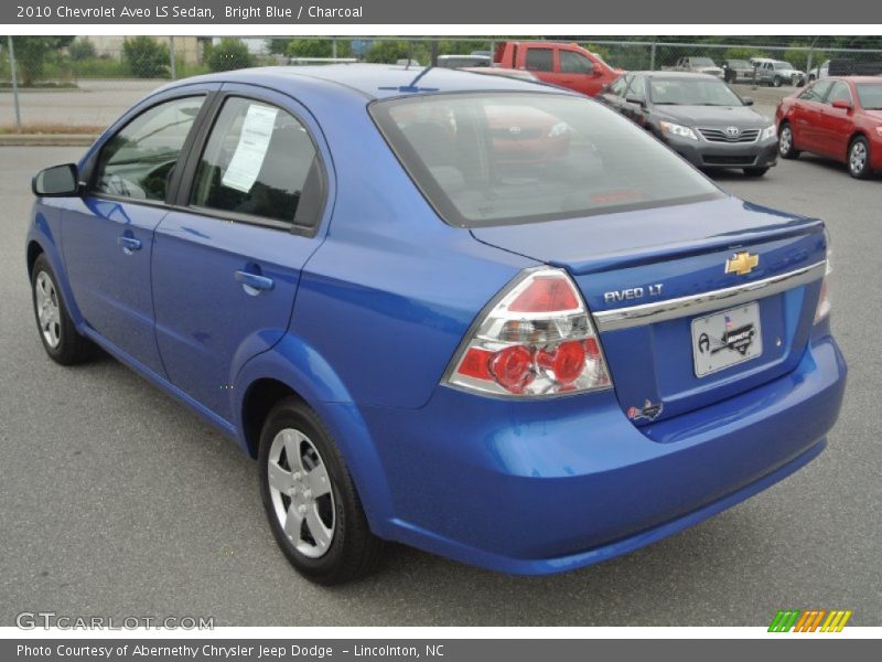 Bright Blue / Charcoal 2010 Chevrolet Aveo LS Sedan