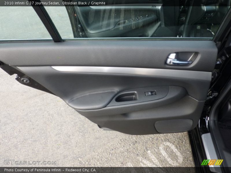 Obsidian Black / Graphite 2010 Infiniti G 37 Journey Sedan