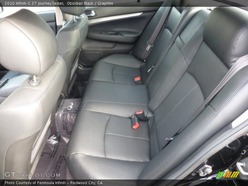 Obsidian Black / Graphite 2010 Infiniti G 37 Journey Sedan