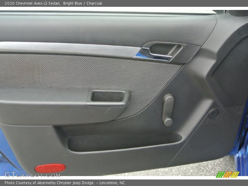 Bright Blue / Charcoal 2010 Chevrolet Aveo LS Sedan