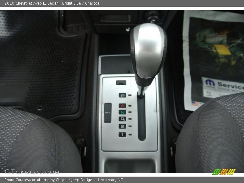 Bright Blue / Charcoal 2010 Chevrolet Aveo LS Sedan
