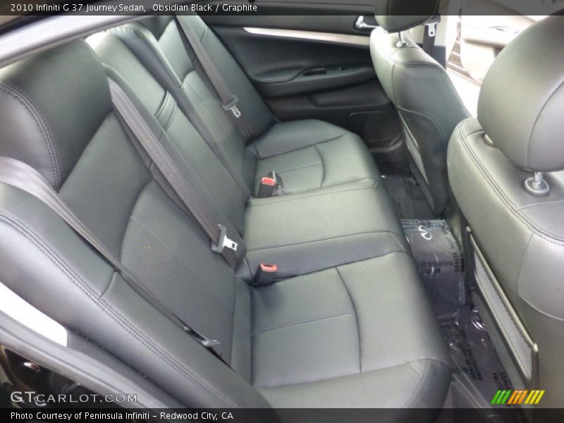 Obsidian Black / Graphite 2010 Infiniti G 37 Journey Sedan