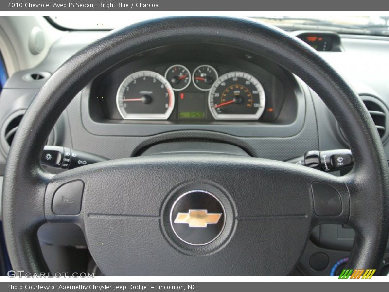Bright Blue / Charcoal 2010 Chevrolet Aveo LS Sedan