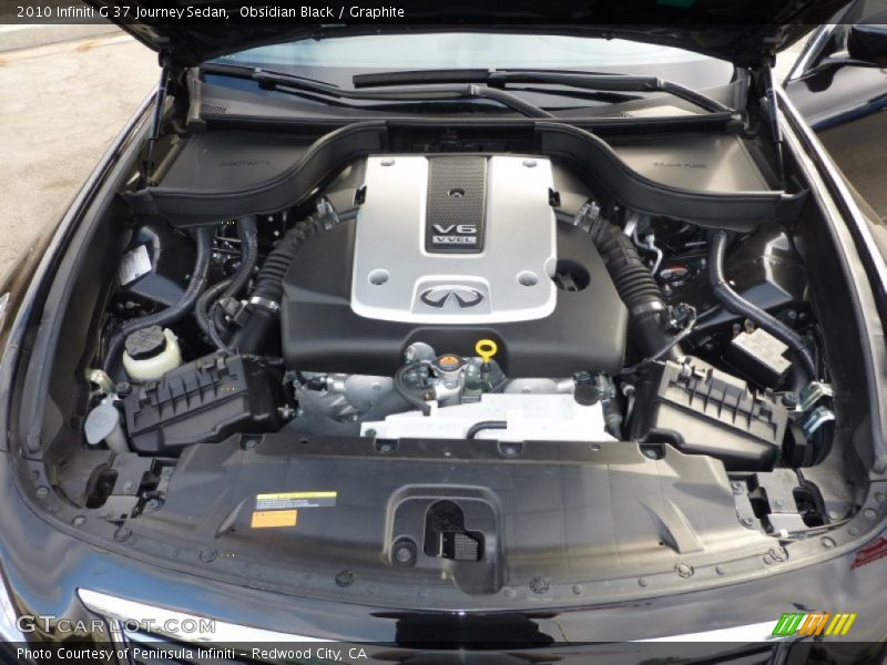 Obsidian Black / Graphite 2010 Infiniti G 37 Journey Sedan