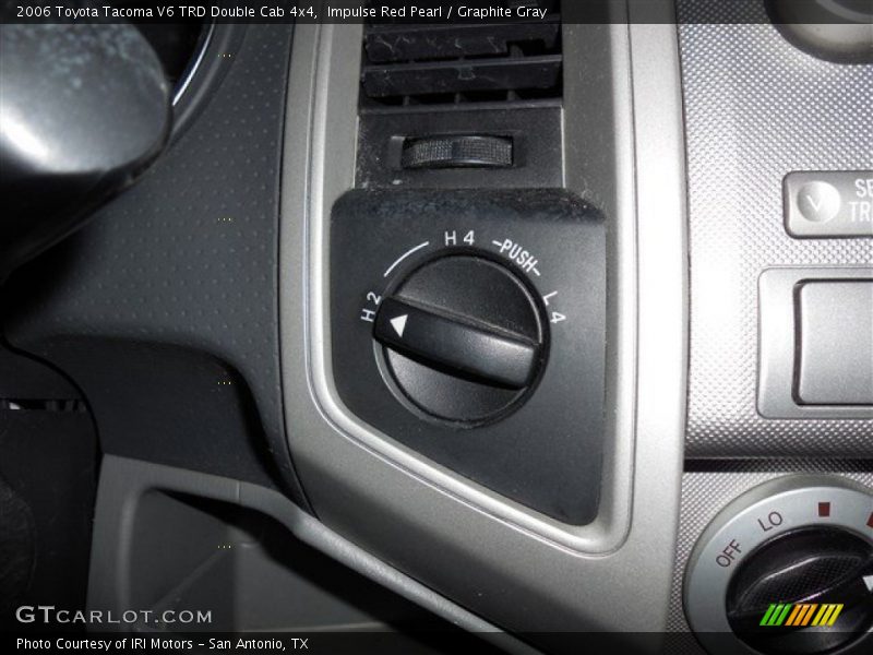 Impulse Red Pearl / Graphite Gray 2006 Toyota Tacoma V6 TRD Double Cab 4x4